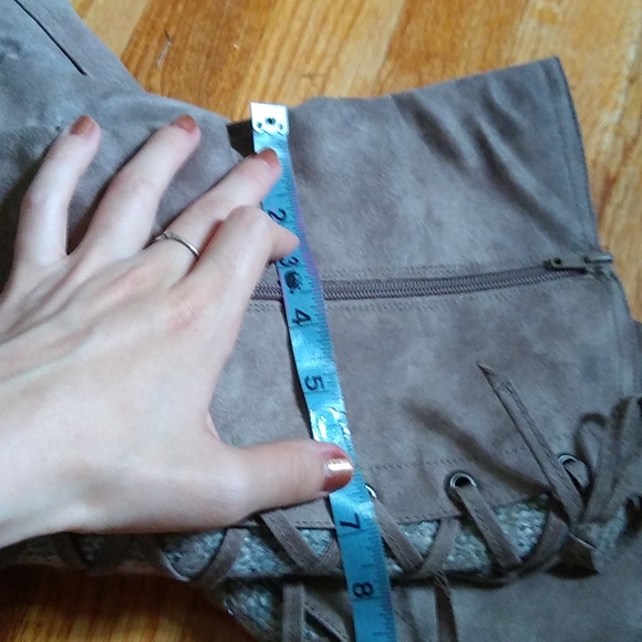 3/$15 Sale NWOT Lace up boots - Picture 7 of 8